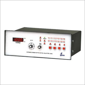 स्वचालित पावर फैक्टर कंट्रोलर प्रकार 1107