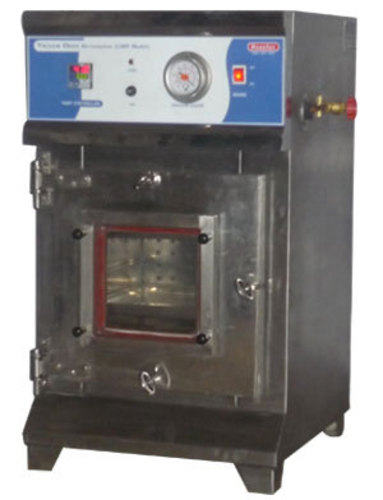 Vacuum Oven - Stainless Steel, Rectangular Design | 120-440 Voltage, Electric Power Source, Galvanized Finish, New Condition, Silver Color