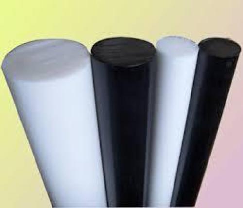 Delrin Rods - Color: Black And White