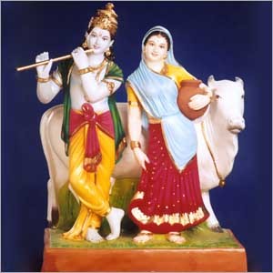 Shri Krishna & Radha Statue