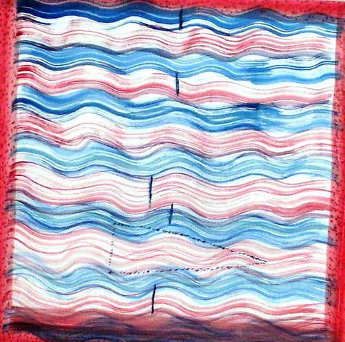 राजेन्द्र सिंह, 14x14, एक्रिलिक पेपर पर