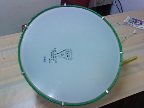 Tansa - Metal Non-electric Drum | Size: 72 X 72 Inches, Weight: 5-6 Kilograms, Sturdy Design For Versatile Drum Playing
