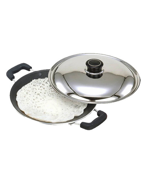 Kitchenwares - 24cm Nonstick Aluminum | Scratch Resistant, Easy Clean, Six Cups, Sturdy Bakelite Handles, Metal Spoon Friendly, 1 Year Warranty