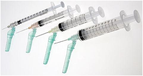SAFETY/AUTO DISABLE SYRINGE