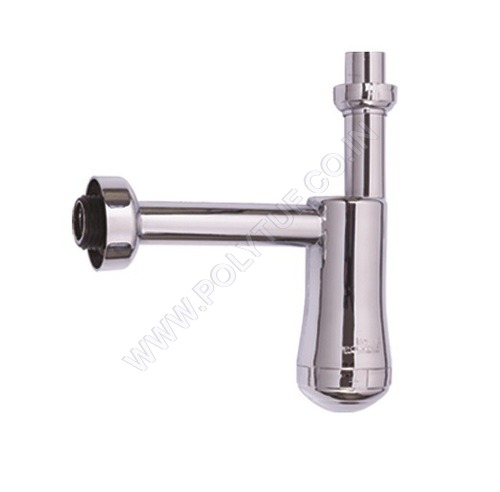 क्रोम प्लेटेड बॉटल ट्रैप