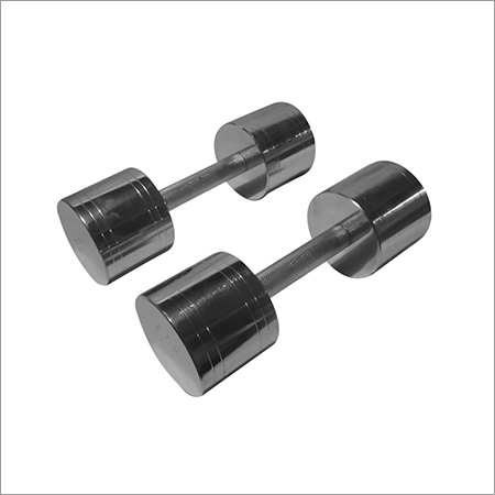 Steel Chrome Dumbbells 10kg