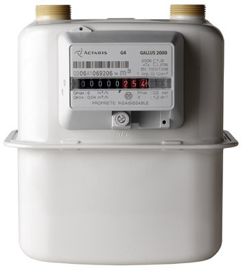 Residential Diaphragm Gas Meter 