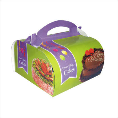 Handle Cake Box