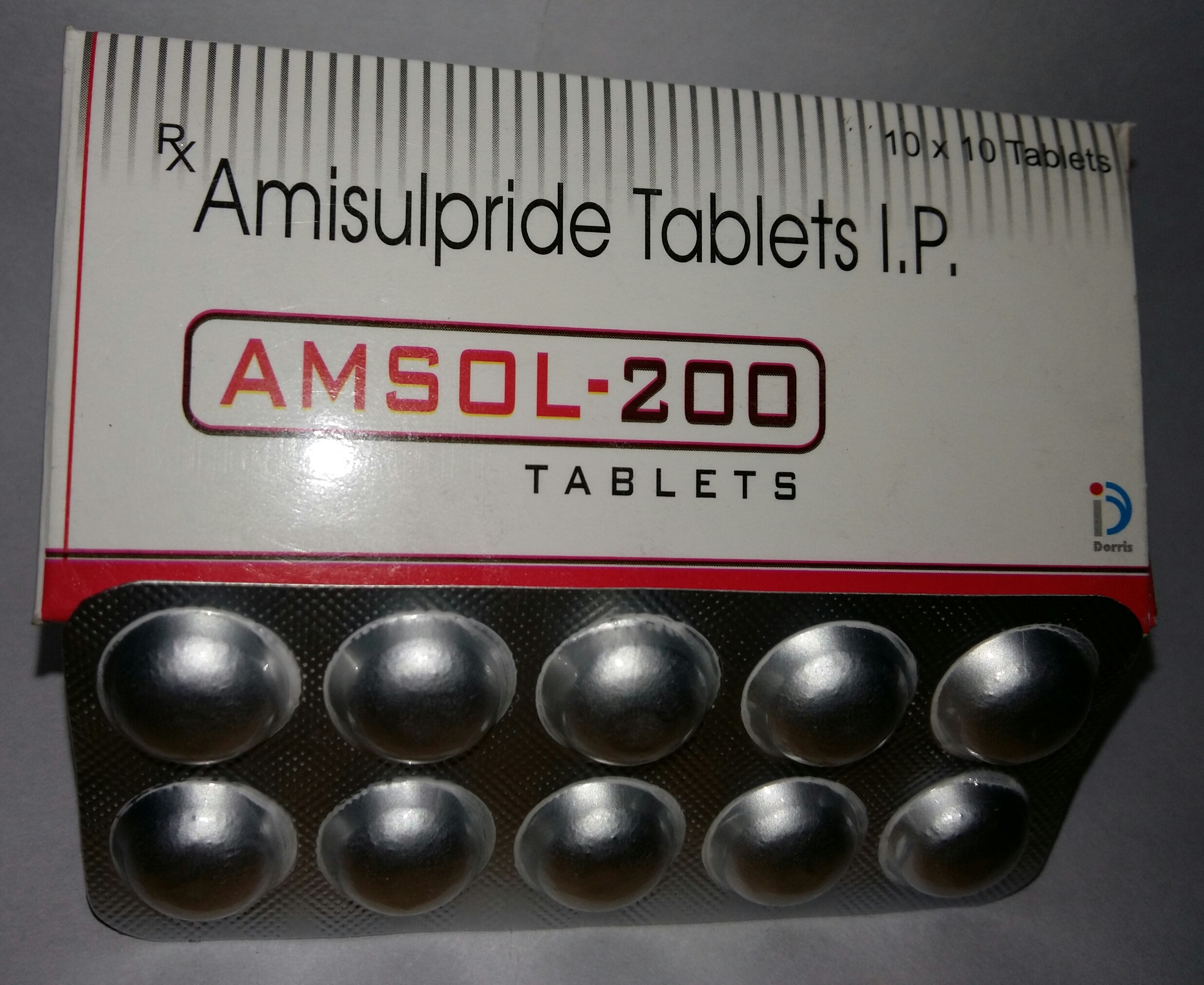 Amisulpride 200mg