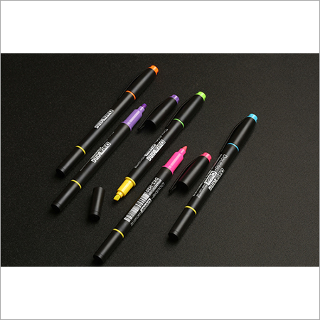 Plastic Double Color Highlighter