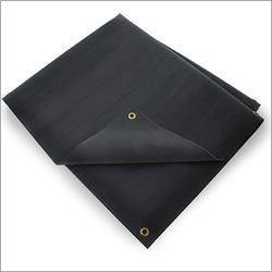Non Asbestos Welding Blanket - 100% Asbestos Free Fiber, 20mm Length, Black Color - High Temperature Resistance, Lightweight, Skin Friendly