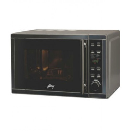 गॉडरेज 20 लीटर Gmx 20ca3mkz माइक्रोवेव ओवन कन्वेक्शन माइक्रोवेव ओवन मेटालिक सिल्वर