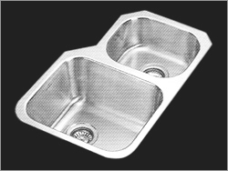 Offset Undermount Kitchen Sink