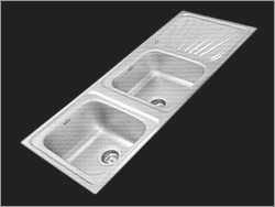Double Bowl Kitchen Sink (Scratch Resistant)
