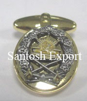 Pantone Gold Cufflink