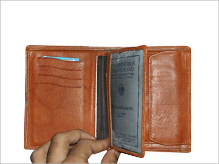 पुरुषों का चमड़े का बिफोल्ड वॉलेट