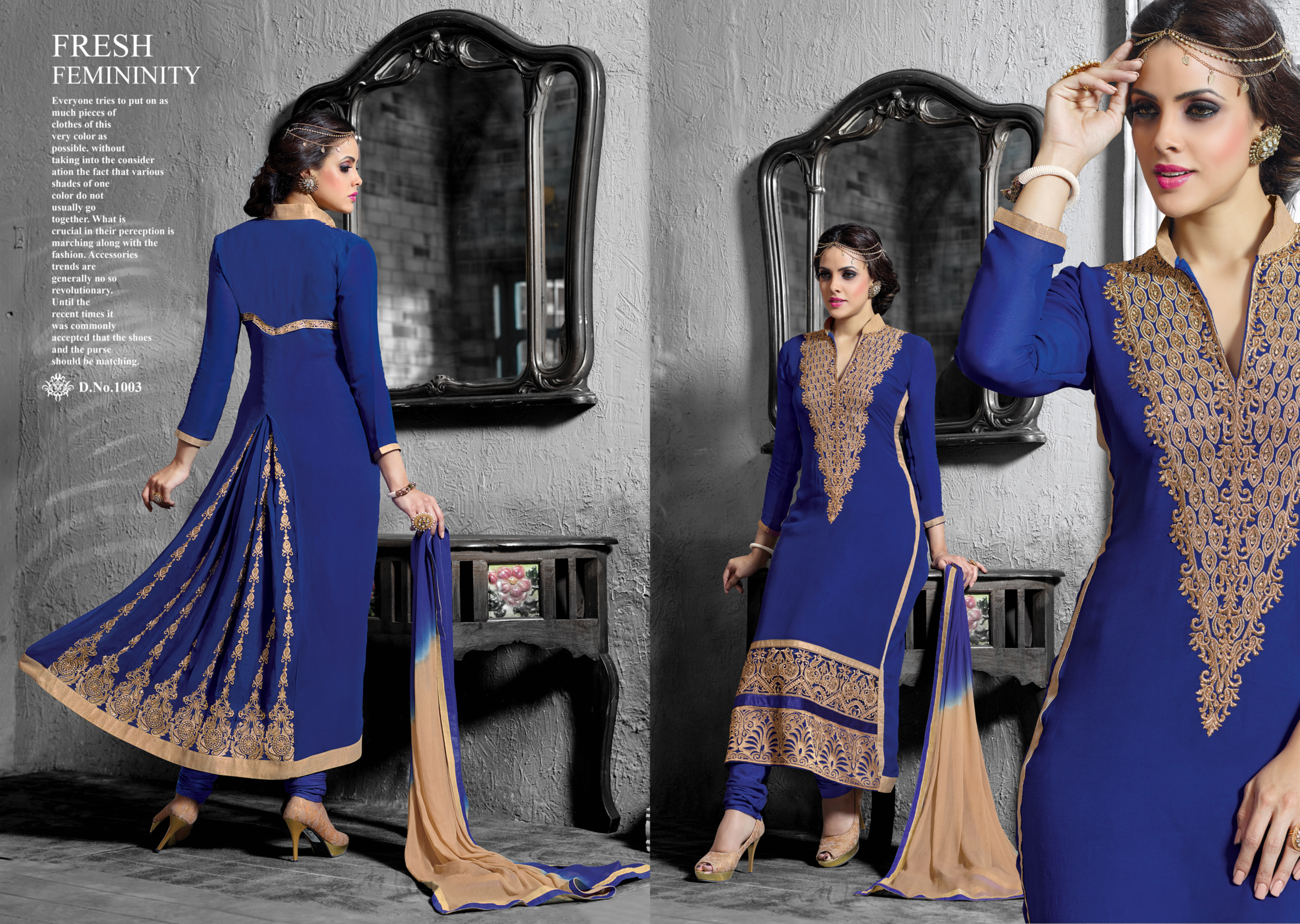 Beautiful Banglori Silk Suit
