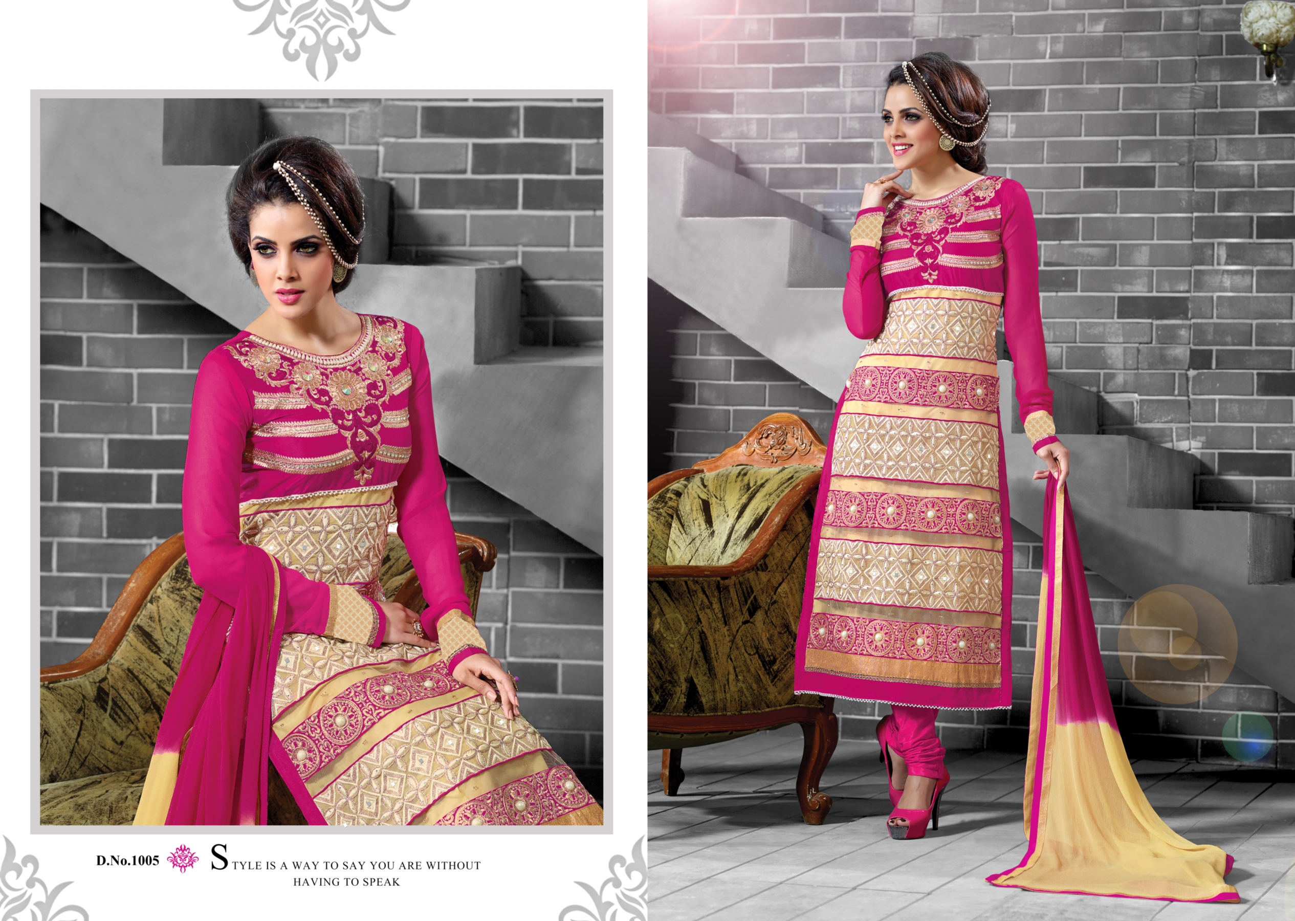 Beautiful Banglori Silk Suit