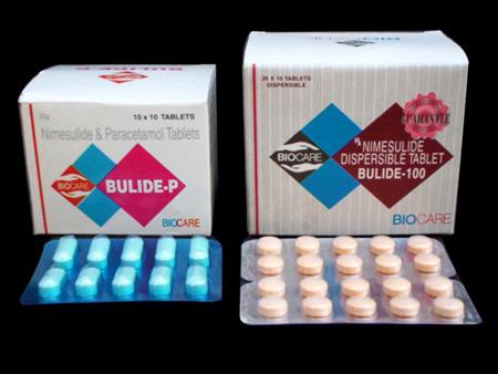 Bulide-P और Bulide-100 टैबलेट्स