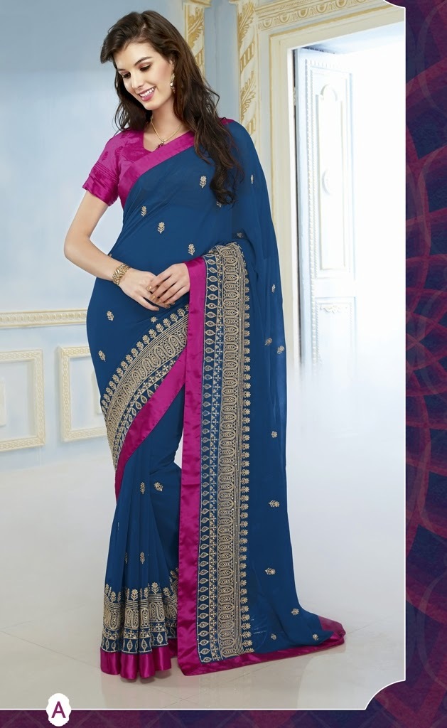 Designer Sarees - Cotton Silk Fabric, 6.3 Mtr Size, Multi-color Printed Pattern, Season: Rainy/spring/summer/winter, Bollywood Style