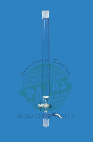 Transparent And White Chromatography Columns With Frit