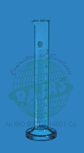 Measuring Cylinder Round Base - Glass Material, 5 to 2000 ml Capacity | Chemical Resistant, Easy Calibration, Class A with Serial Certificate