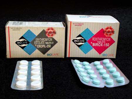 Eropil-250 और Birox-150 टैबलेट्स
