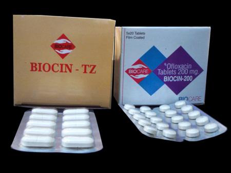 Biocin-TZ और Biocin-200 टैबलेट्स