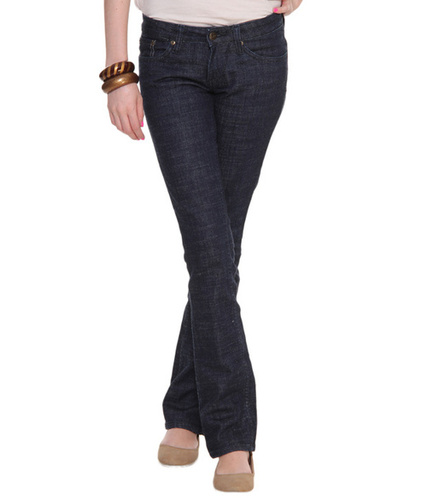 ली नेवी ब्लू डेनिम स्ट्रेट फिट जीन्स