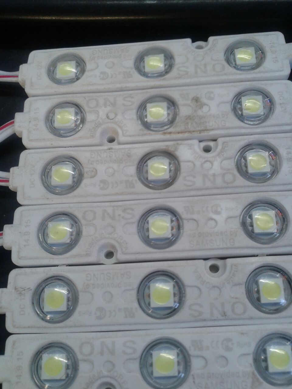 Samsung Led Modules - 1.5 Watt Hour, White Color | High Strength, Rugged Design, Shock Proof, Heat Resistant
