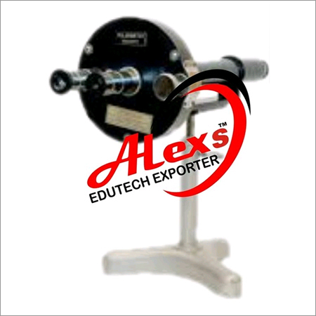 POLARIMETER Bi-Quartz - Brass Scale 0-360° 6" Vernier, 200mm Glass Tube, Accurate Optical Rotation Measurement