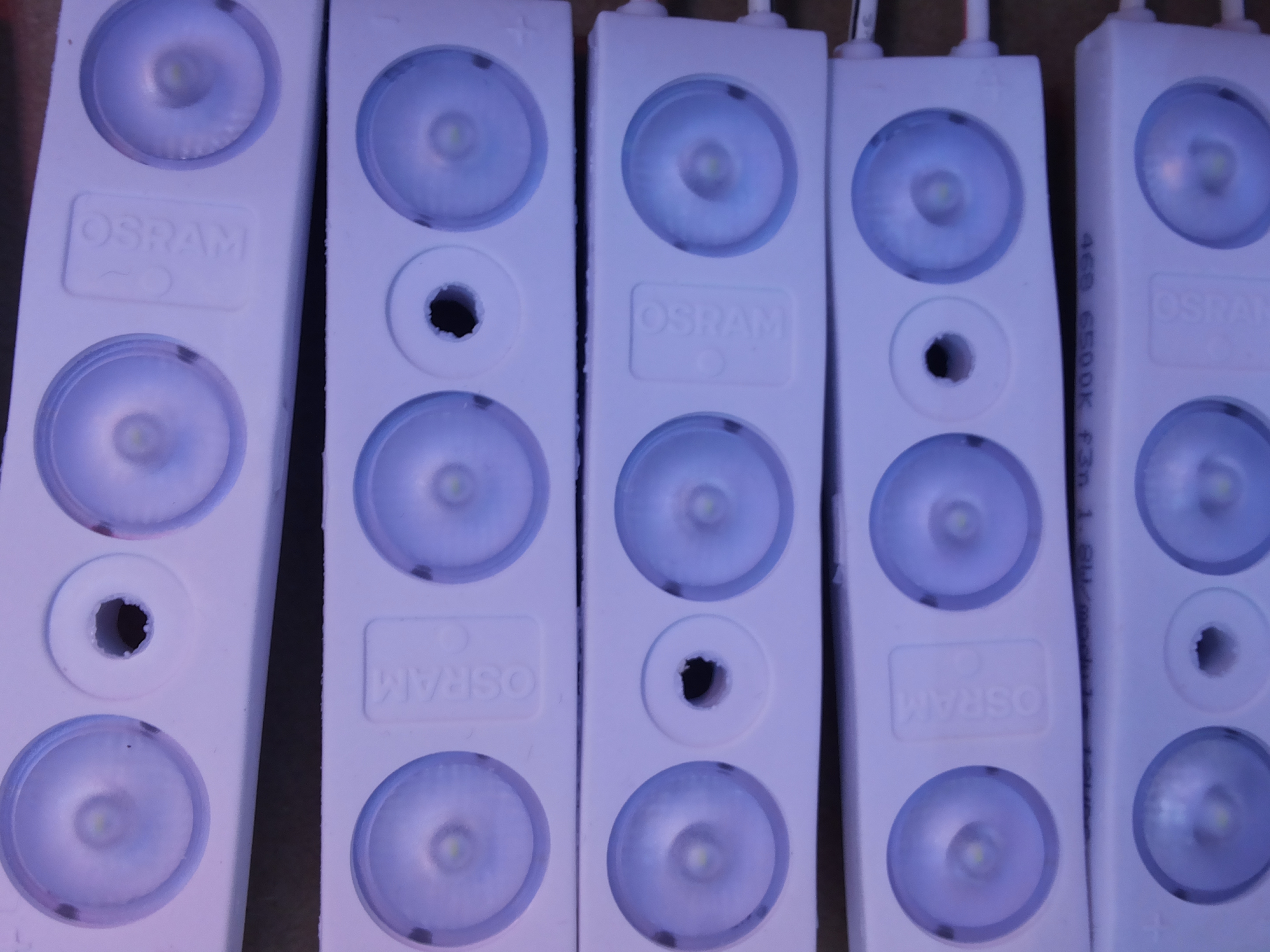Osram Led Modules - 31 Lumen, 0.32 Watt, 15 Degree Angle 6500k, 3 Smd 75 Lumen, 0.72 Watt, 15 Degree Angle 6500k, 150 Lumen 1.8 Watt, 15 Degree Angle 6500k | Application For Indicators, 50-60 Hertz Frequency