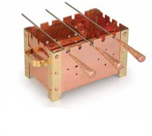 तांबे का दो रंग का बर्तन