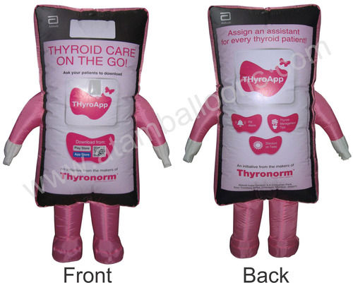 Pink Thyronorm Walking Inflatable