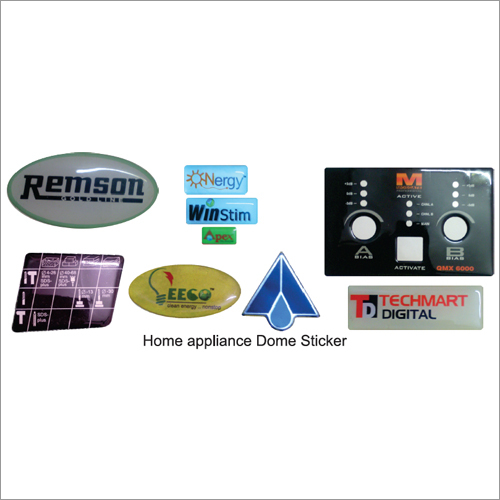 कस्टम डोम स्टिकर