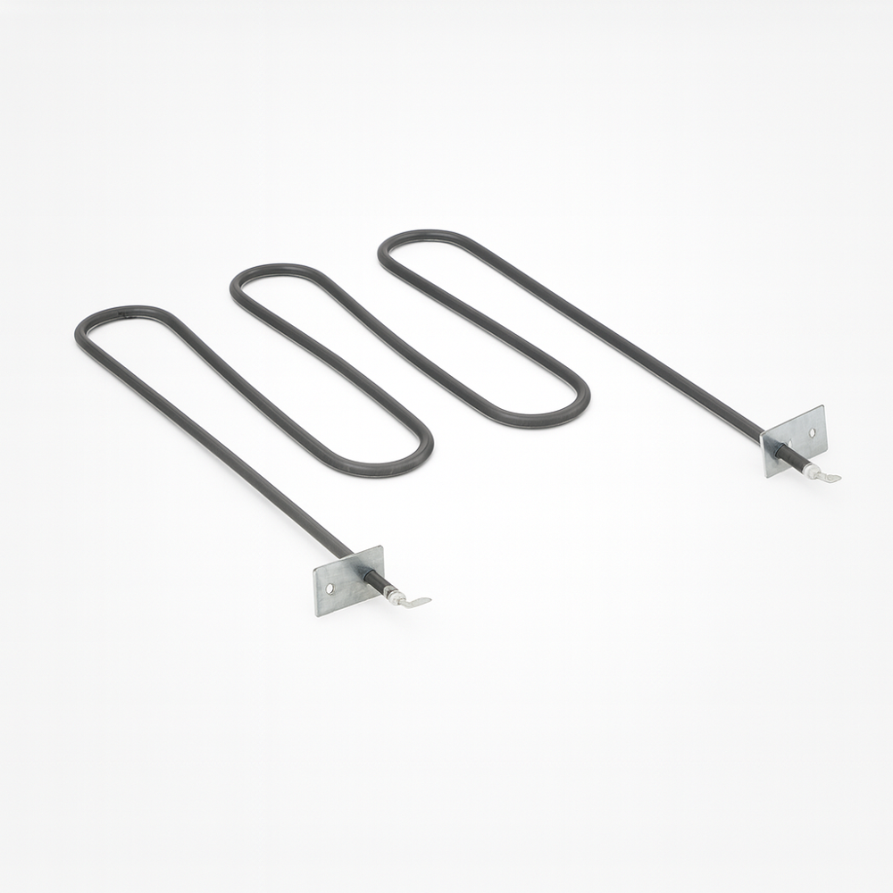 SS Tubular Heaters - Stainless Steel, Standard Size, Silver | Lightweight, Sturdy, 1-Year Warranty, Customizable Options