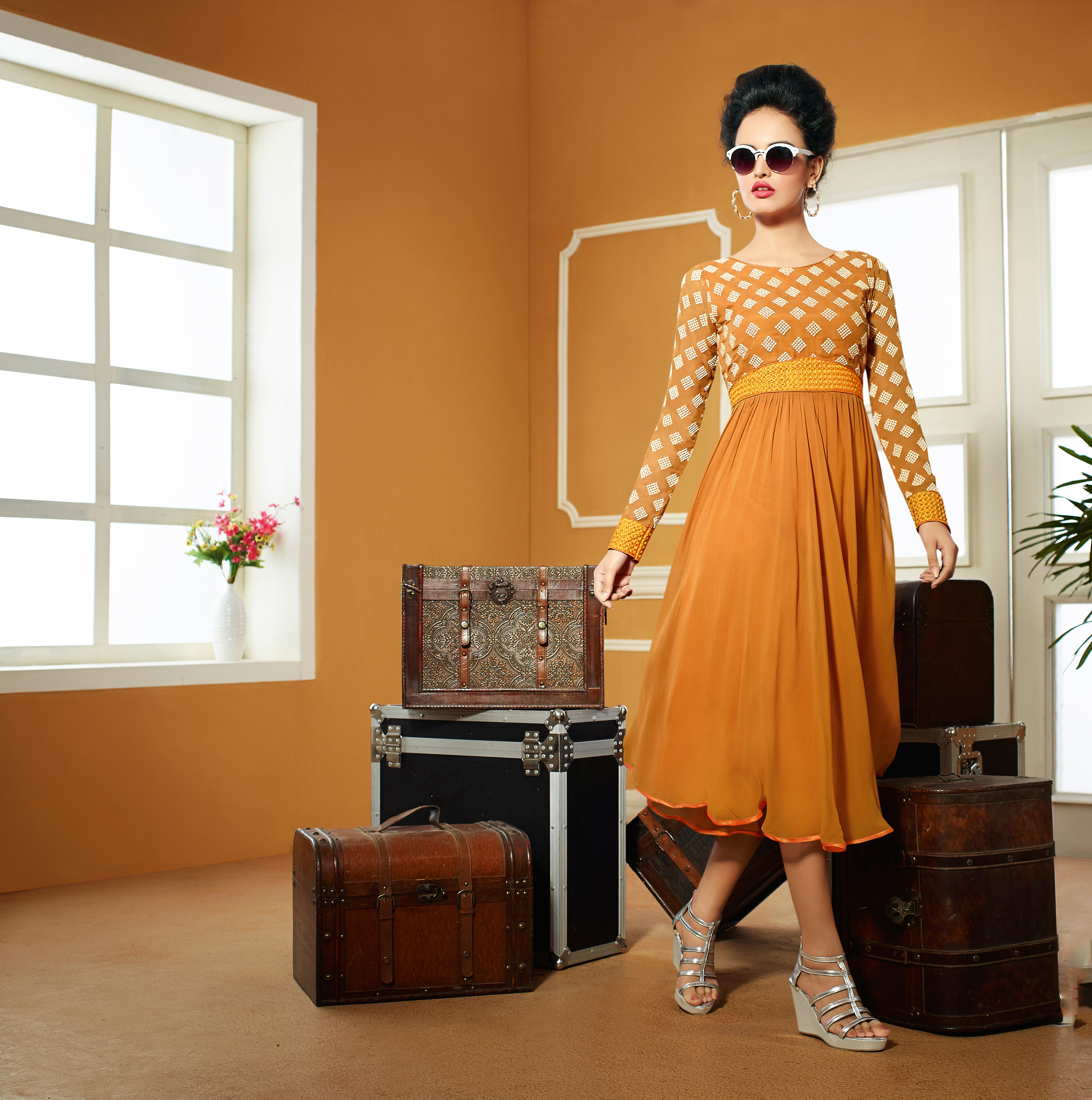 Embroiderd Fancy Kurtis