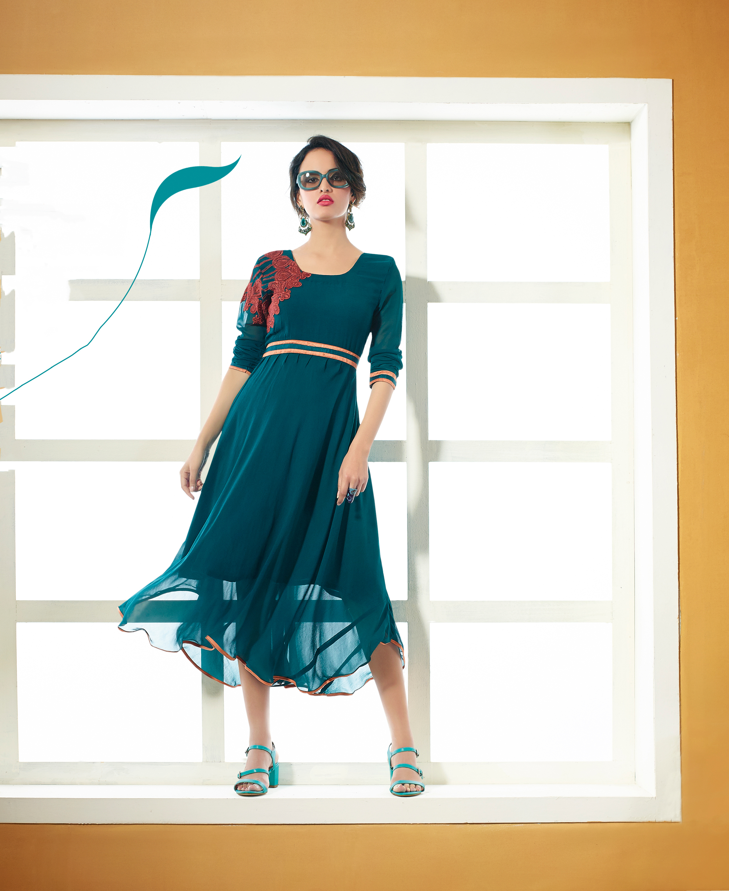 Embroiderd Fancy Kurtis