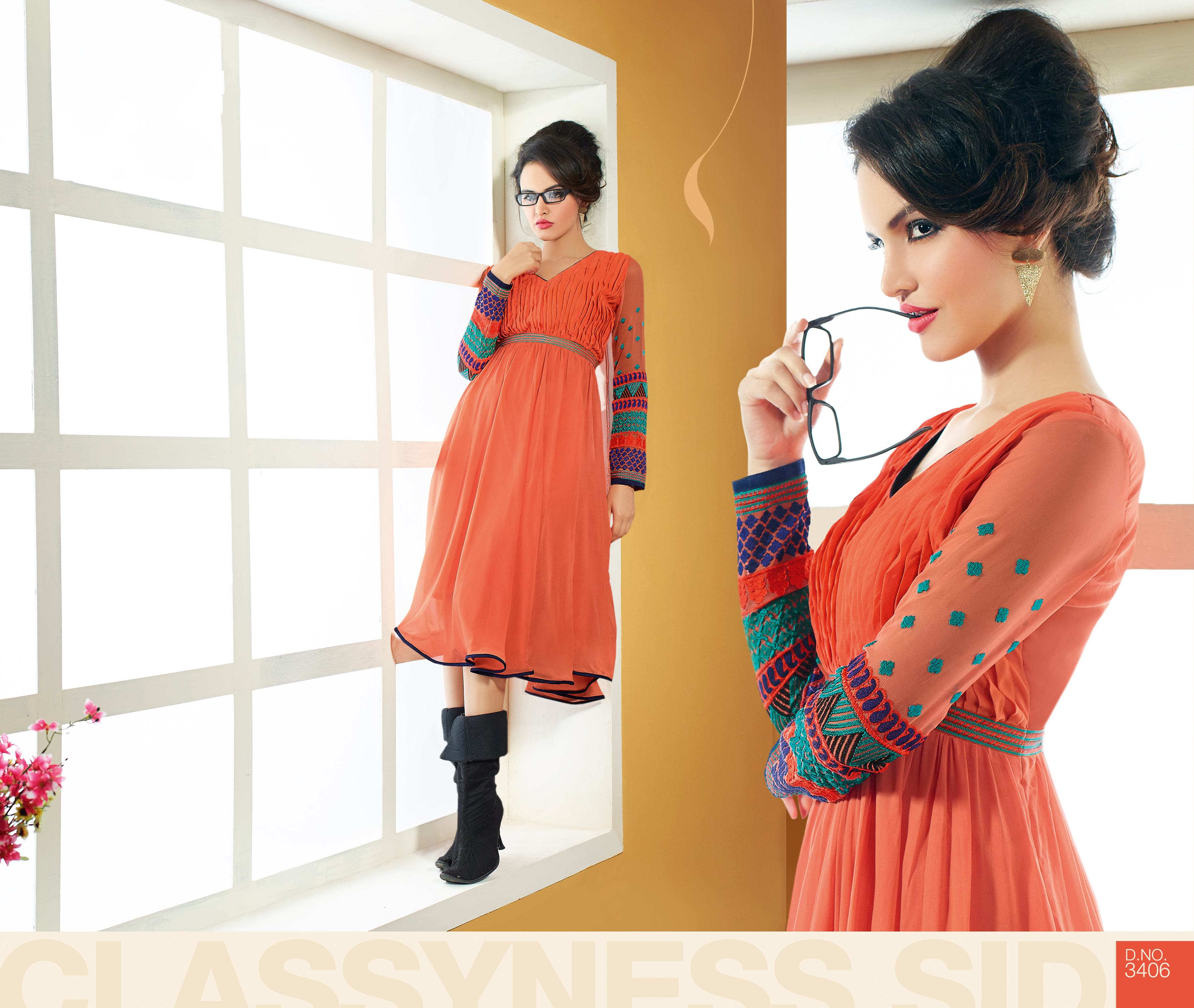 Embroiderd Fancy Kurtis