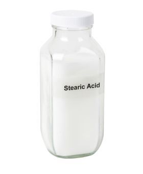 Stearic Acid - Industrial Pharmaceutical Grade | White Crystalline Powder, CAS No: 57-11-4, Melting Point: 69.6°C, Solubility: Insoluble in Water