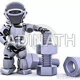 स्टेनलेस स्टील फास्टनर्स की मूर्ति