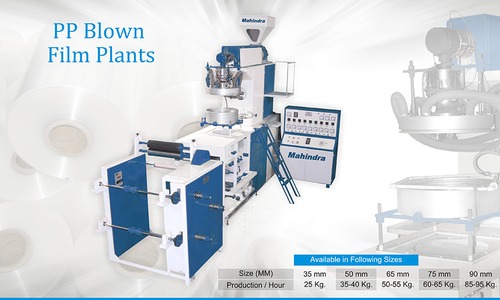 पीपी ब्लोवन फिल्म प्लांट्स