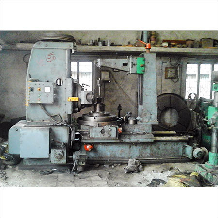 Grey Industrial Gear Cutting Machine