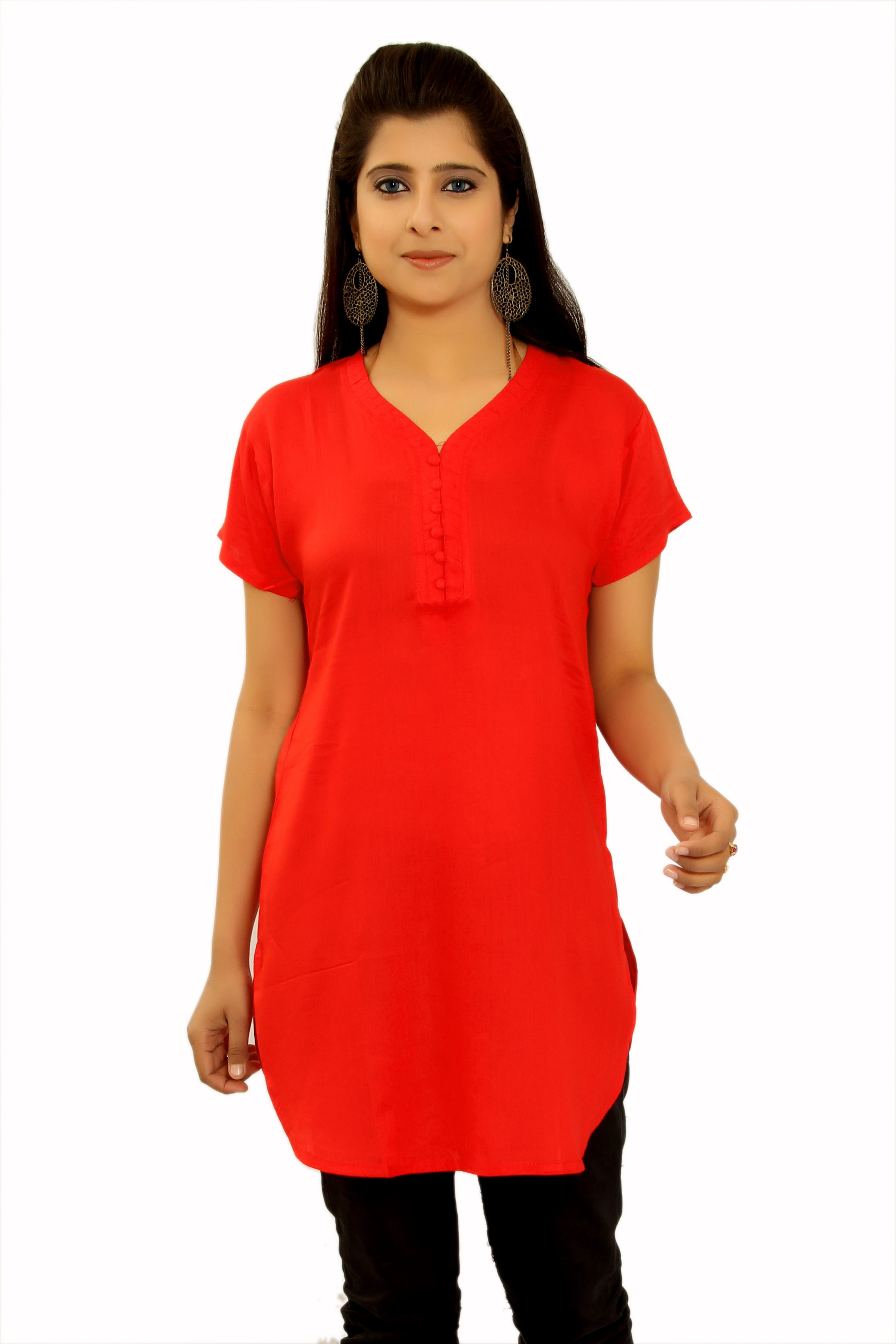 Rayon Fabric Kurti