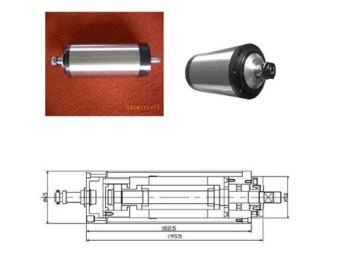 0.8kw स्पिंडल मोटर