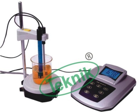 Digital pH Meter - 3 LED Display, Automatic Temperature Compensation | Accurate Measurement Range 0-14 pH, 0-1999 mV