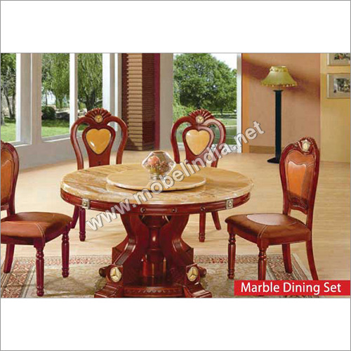 मार्बल डाइनिंग सेट