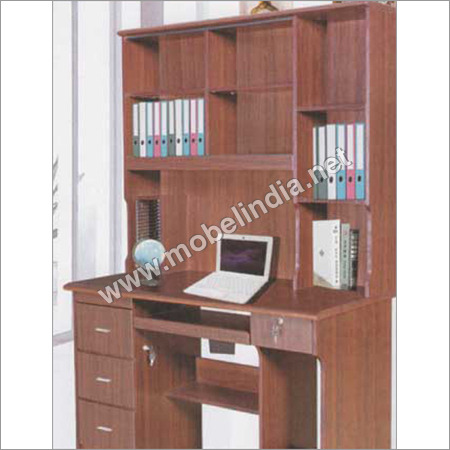 स्टडी टेबल के साथ बुककेस