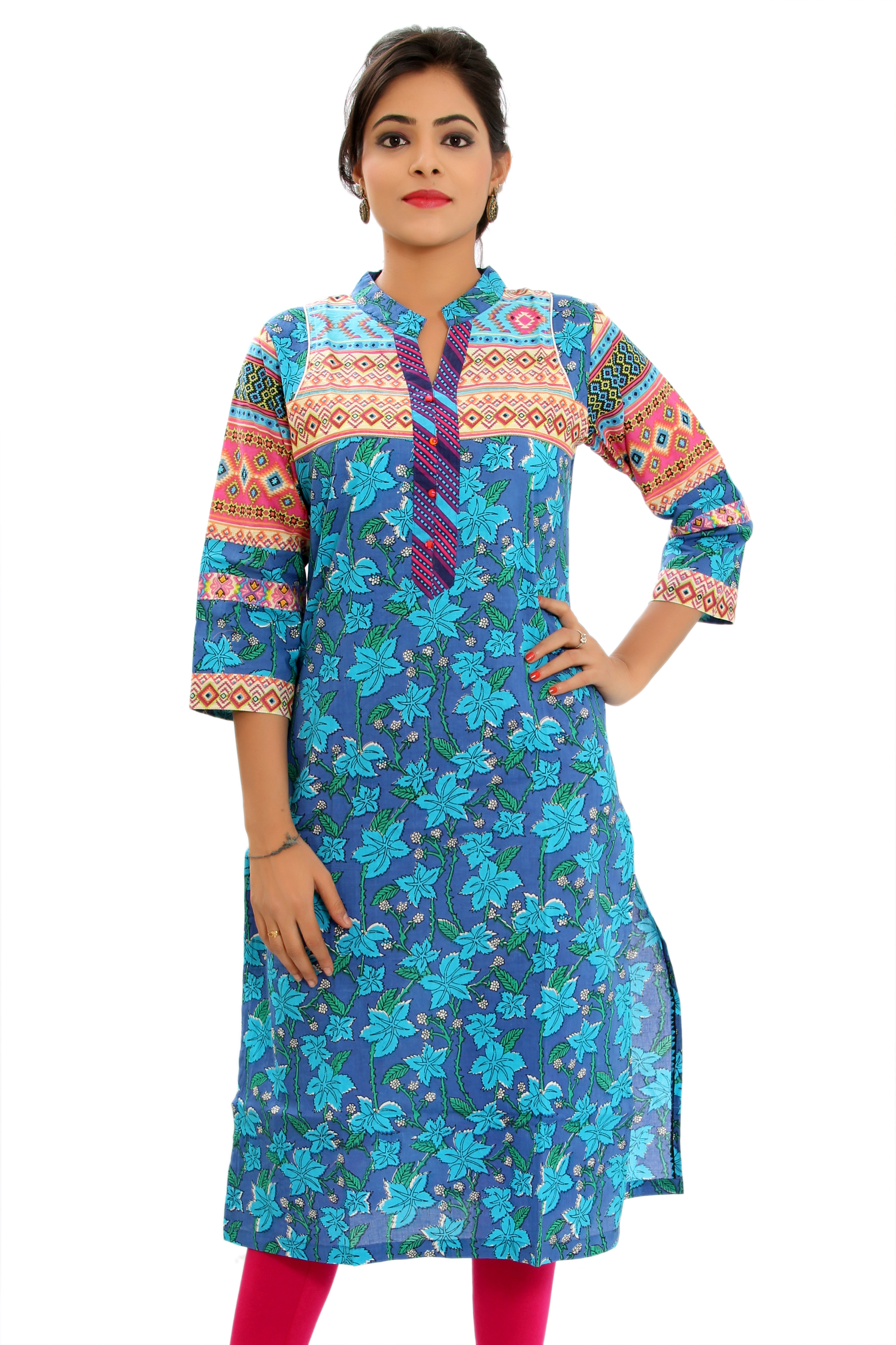 Natural Anarkali Pattern Kurti