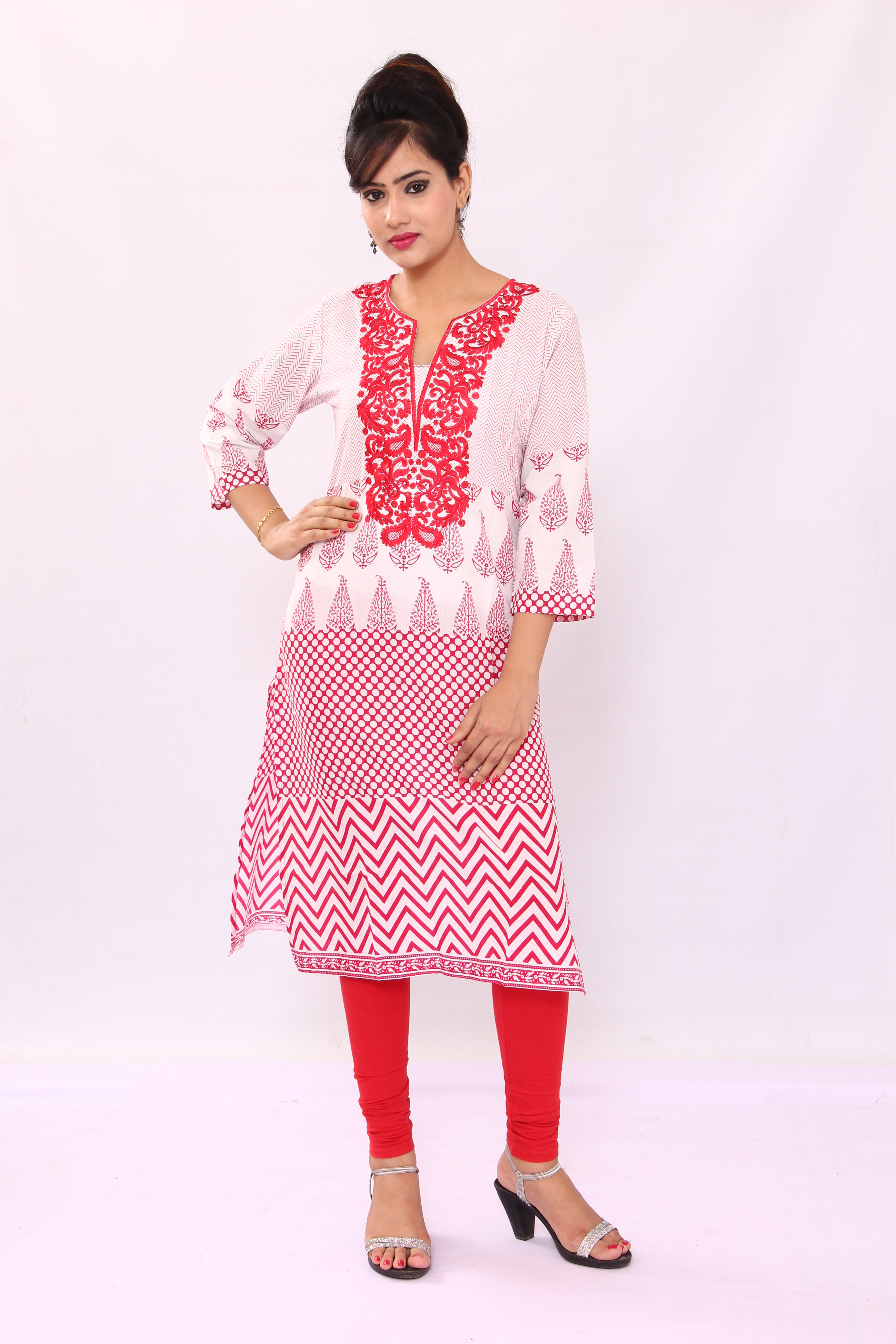 Pigment Printed Kurti